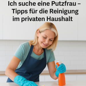 „Professionelle Reinigung leicht gemacht: Tipps zur Reinigung im Haushalt und wie Sie die perfekte Putzfrau finden“